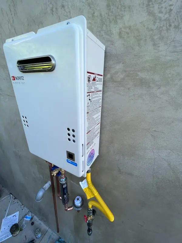 Tankless water heater installation for Pocasset Station homes